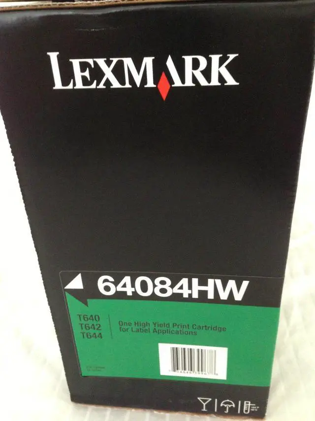 Alt view image 10 of 11 - Lexmark 64084HW High Yield Toner Cartridge - Black