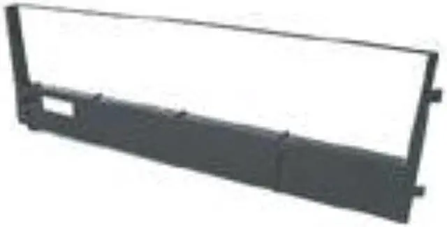 Alt view image 7 of 9 - printek black fabric ribbon - dot matrix - 23 million characters - black