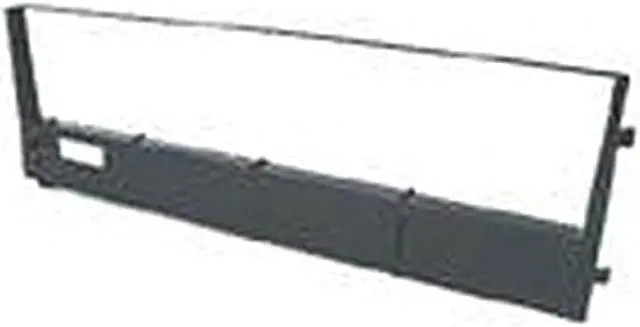 Alt view image 9 of 9 - printek black fabric ribbon - dot matrix - 23 million characters - black
