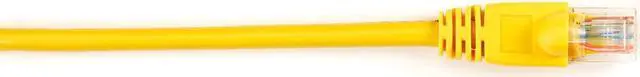 Alt view image 5 of 7 - Black Box CAT5EPC-003-YL Black Box CAT5e Value Line Patch Cable, Stranded, Yellow, 3-ft. (0.9-m) - Category 5e for Network Device - Patch Cable - 3 ft - 1 x RJ-45 Male Network - 1 x RJ-45 Male Network