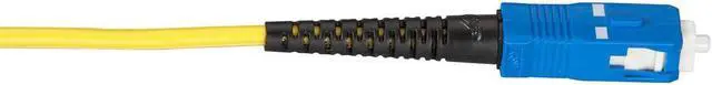 Alt view image 5 of 6 - OS2 9/125 SINGLEMODE FIBER OPTIC PATCH CABLE - OFNR PVC, SC TO SC, YELLOW, 5-M (