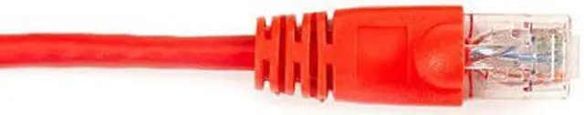 Alt view image 4 of 6 - BLACK BOX CAT6PC-003-RD CAT6 250-MHZ STRANDED ETHERNET PATCH CABLE - UNSHIELDED (UTP), CM PVC, MOLDED SN