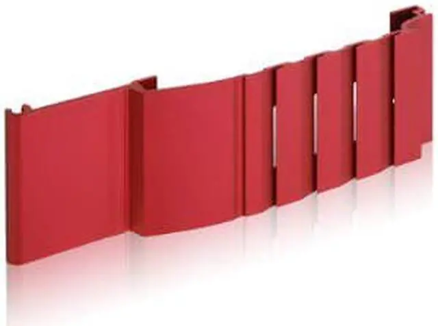 Alt view image 4 of 7 - iStarUSA DD-200-SEA-RED 2U Compact Stylish Rack Mount Chassis With Sea Bezel - Red
