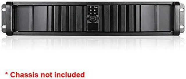Alt view image 7 of 7 - iStarUSA DD-200-SEA-SILVER 2U Compact Stylish Rack Mount Chassis With Sea Bezel - Silver
