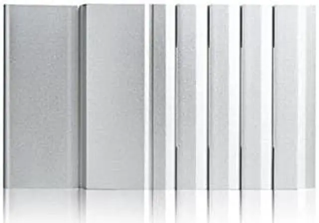 Alt view image 6 of 8 - iStarUSA DD-300-SEA-SILVER 3U Compact Stylish Rack Mount Chassis With Sea Bezel - Silver
