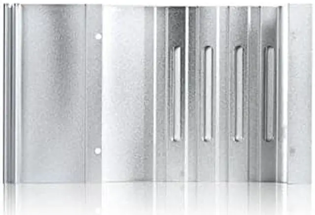 Alt view image 7 of 8 - iStarUSA DD-300-SEA-SILVER 3U Compact Stylish Rack Mount Chassis With Sea Bezel - Silver