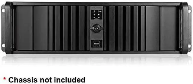 Alt view image 8 of 8 - iStarUSA DD-300-SEA-SILVER 3U Compact Stylish Rack Mount Chassis With Sea Bezel - Silver