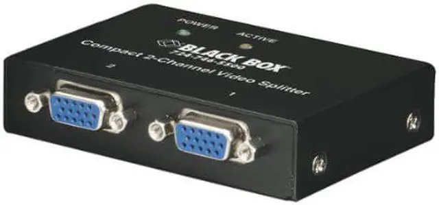 Alt view image 9 of 10 - COMPACT VGA VIDEO SPLITTER - 2-CHANNEL, GSA, TAA, 45 DAY STANDARD RETURN POLICY