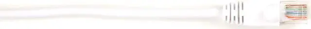 Alt view image 5 of 9 - Black Box CAT6PC-003-WH Black Box CAT6 Value Line Patch Cable, Stranded, White, 3-ft. (0.9-m) - Category 6 for Network Device - Patch Cable - 3 ft - 1 Pack - 1 x RJ-45 Male Network - 1 x RJ-45 Male