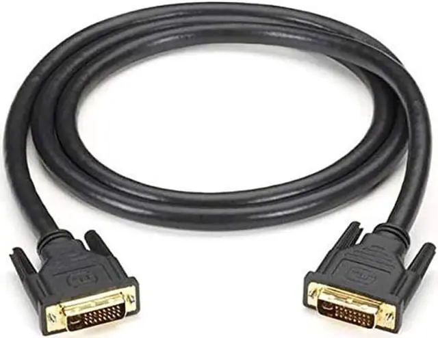 Alt view image 4 of 4 - DVI-I Dual-Link Cable Male to Male 5-m  16.4-ft.]