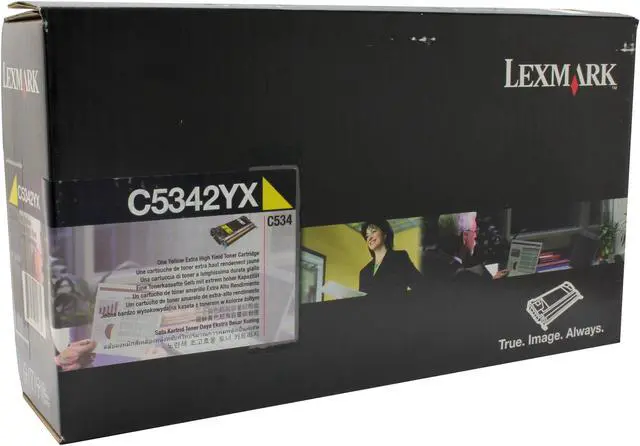Alt view image 7 of 9 - LEXMARK C5342YX Extra High Yield Toner Cartridge Yellow