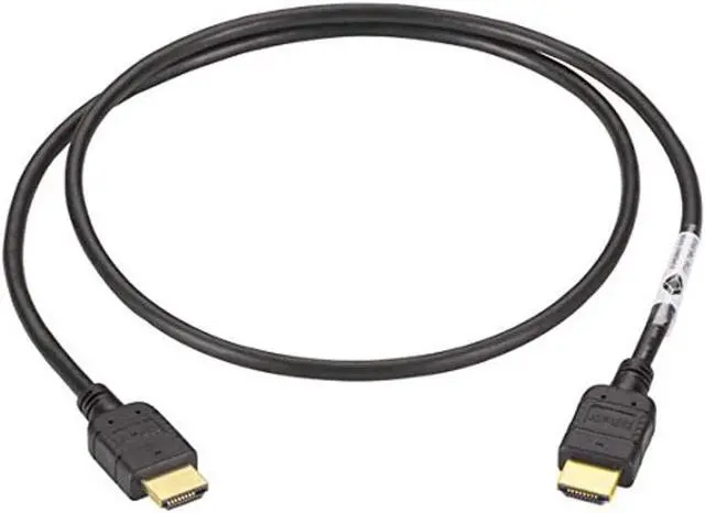Alt view image 6 of 6 - Black Box EVHDMI01T-002M Black Box HDMI to HDMI Cable, M/M, PVC, 2-m (6.5-ft.) - HDMI for Audio/Video Device, TV, Satellite Receiver - 6.56 ft - 1 x HDMI Male Digital Audio/Video - 1 x HDMI Male