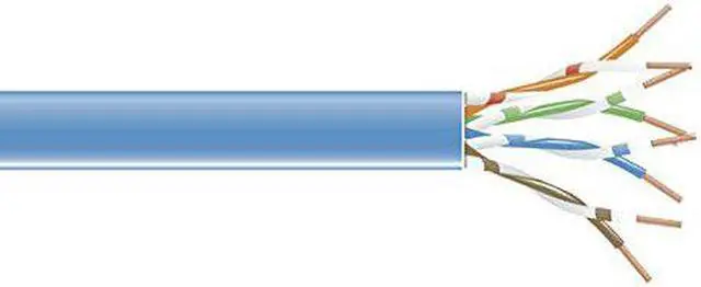 Alt view image 3 of 12 - Black Box GigaTrue 1000ft Cat.6 Bulk Network Cable, Blue EVNSL0641A1000