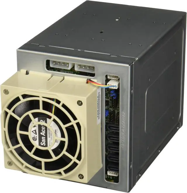 Alt view image 4 of 4 - Supermicro Cse-M35Tqb Sas/Sata Mobile Rack (Black)