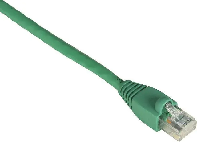 Alt view image 7 of 10 - GigaTrue CAT6 Channel 550-MHz Patch Cable UTP Snagless Boots Green 3-ft. 0.9-m