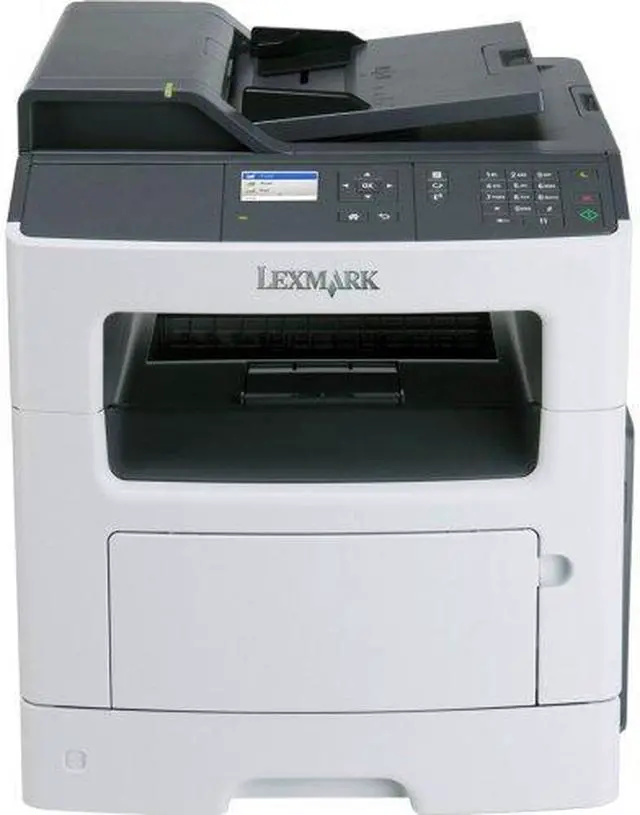 Alt view image 5 of 5 - Lexmark MX310DN Laser Multifunction Printer - Monochrome - Plain Paper Print - Desktop