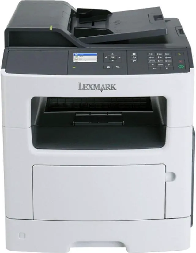 Alt view image 4 of 4 - Lexmark MX310DN Laser Multifunction Printer - Monochrome - Plain Paper Print - Desktop