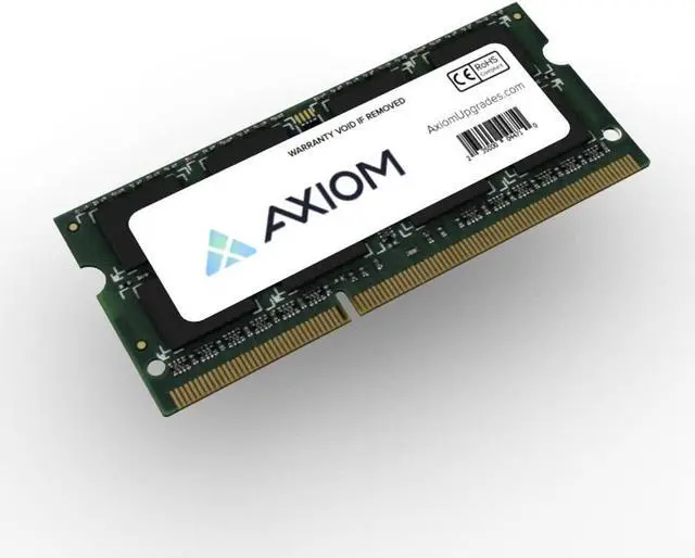 Alt view image 7 of 7 - Axiom 8GB Unbuffered DDR3 1600 (PC3 12800) System Specific Memory Model AXG53493471/1