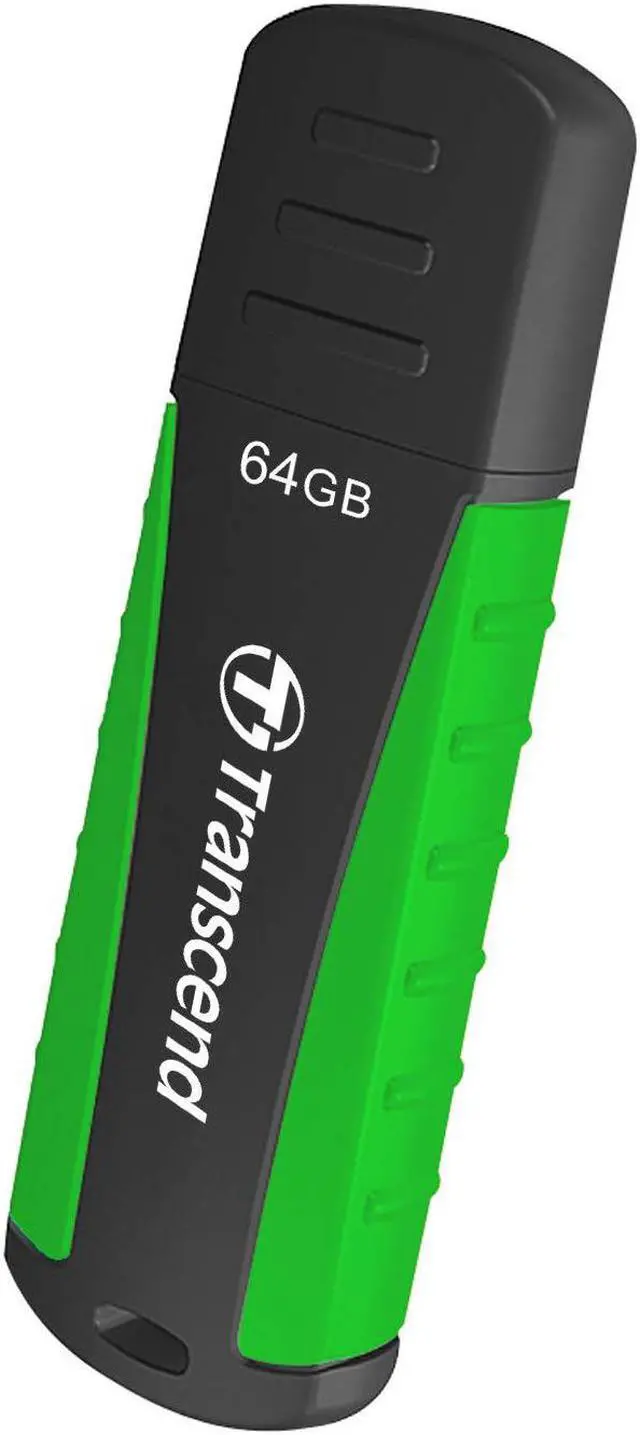 Alt view image 10 of 15 - Transcend JetFlash 810 64 GB USB 3.0 Flash Drive - Black, Green