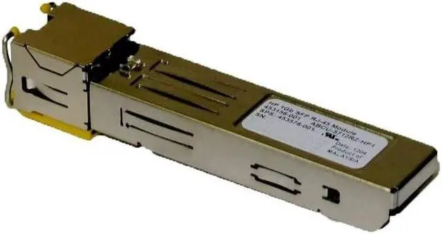 Alt view image 4 of 7 - HP 453154-B21 1000BaseT SFP (mini-GBIC) Module