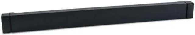 Alt view image 7 of 7 - HP 1U 100-pack Carbon Universal Filler Panel