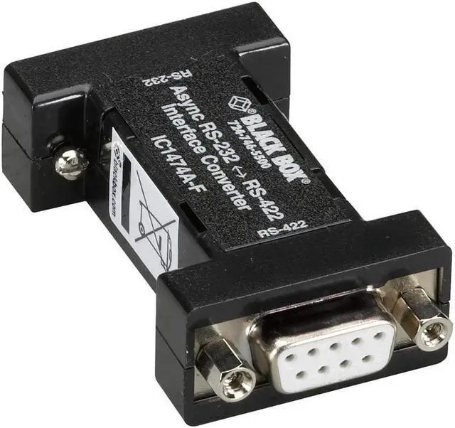 Alt view image 9 of 10 - Black Box Async Rs232 To Rs-422 Interface Bidirect