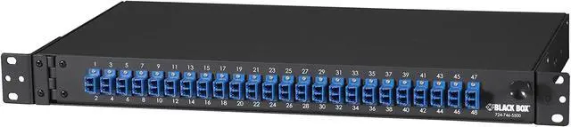 Alt view image 7 of 9 - Black Box JPM385A Network Patch Panel