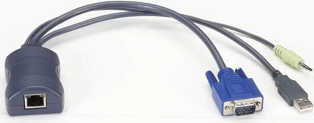 Alt view image 2 of 3 - Black Box Server Access Module - VGA, USB with Audio