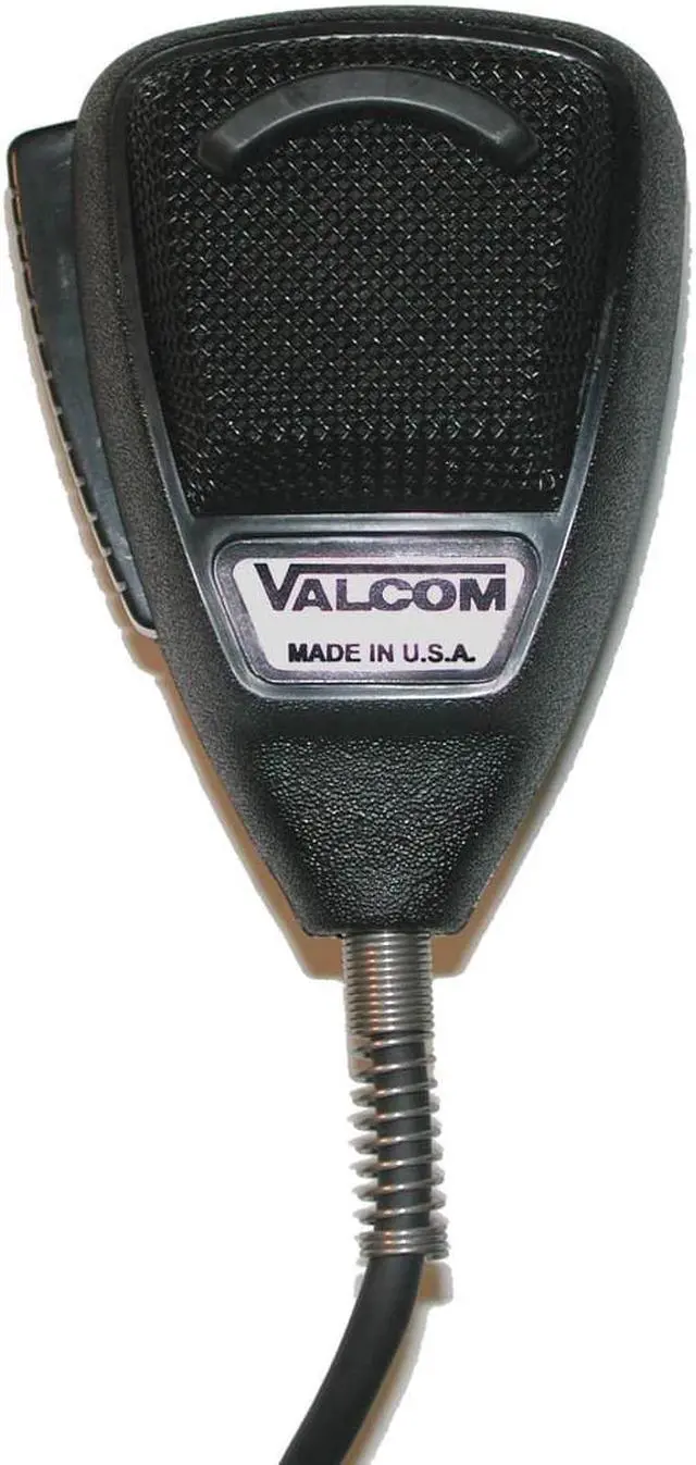 Alt view image 4 of 7 - Valcom - V-420 - Valcom V-420 Microphone - 100 Hz to 5 kHz - Wired - 6 ft - Dynamic - Handheld