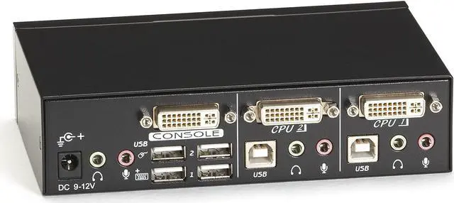 Alt view image 13 of 13 - Black Box Servswitch Dt Dvi 2-port With Emulated U