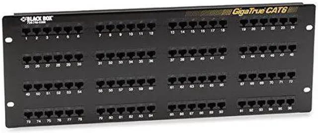 Alt view image 4 of 7 - Black Box JPM614A-R7 Patch Panel