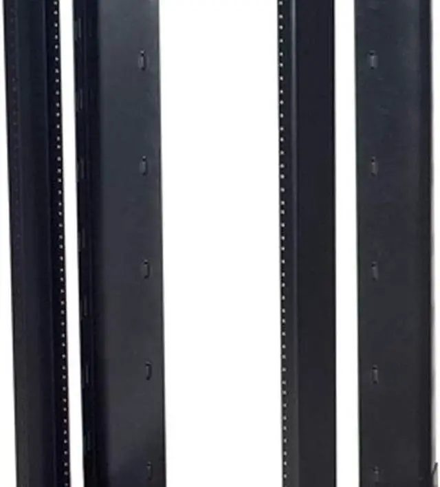 Alt view image 6 of 8 - Black Box RM069A-R3 Wallmount Rack Frame - 20U Wide - Steel - 75 lb x Maximum Weight Capacity