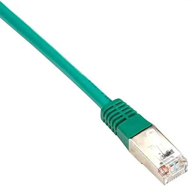 Alt view image 5 of 5 - Black Box 19.69ft RJ-45 M/M Cat6 Shielded Stranded Cable Green EVNSL0272GN0020