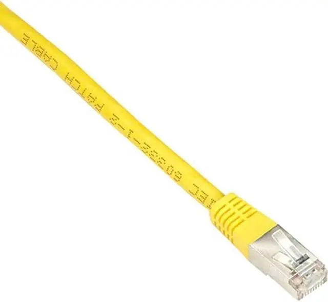 Alt view image 4 of 7 - BLACK BOX EVNSL0272YL-0006 CAT6 250-MHZ MOLDED SLIMLINE STRANDED ETHERNET PATCH CABLE-SHIELDED (S/FTP), CM