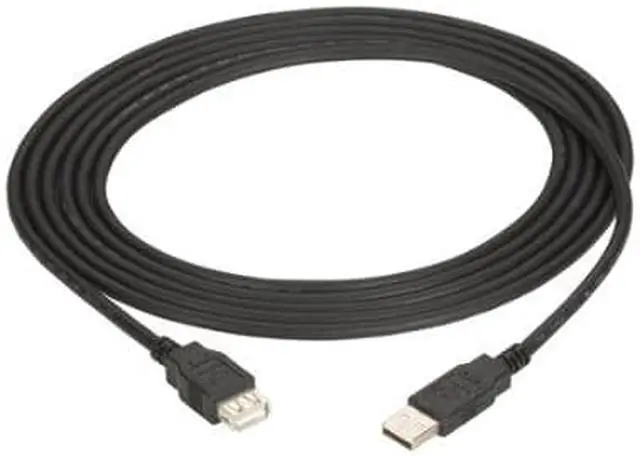 Alt view image 6 of 8 - BLACK BOX USB05E-0006 USB 2.0 EXT CBL TYPE-A M/TYPE-A F BK 6FT