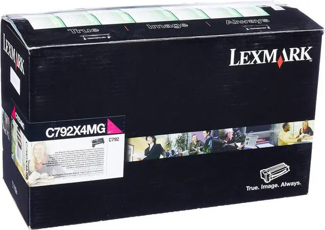Alt view image 11 of 11 - Lexmark C792X4MG Extra High Yield Return Program Toner Cartridge - Magenta