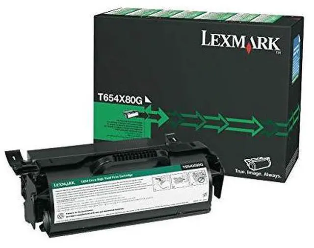 Alt view image 10 of 12 - Lexmark T654X80G Extra High Yield Toner Cartridge - Black