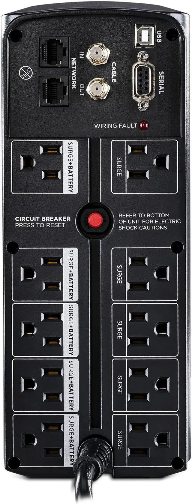 Alt view image 7 of 14 - CyberPower AVR UPS Series CP900AVR 900 VA 560 Watts UPS