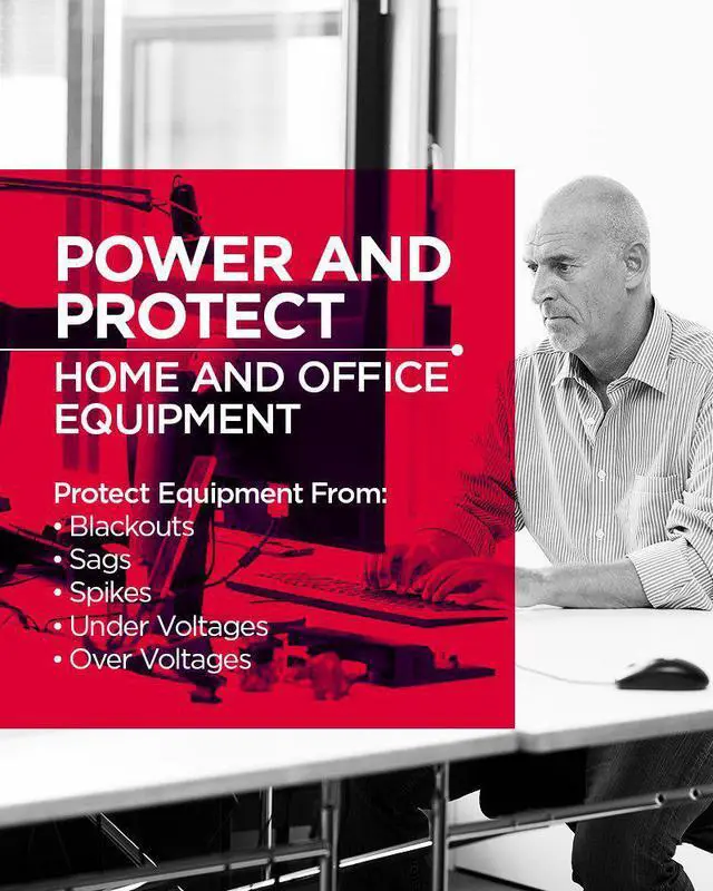 Alt view image 11 of 14 - CyberPower AVR UPS Series CP900AVR 900 VA 560 Watts UPS