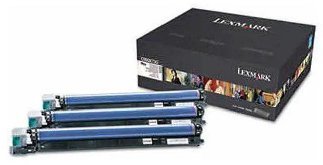Alt view image 14 of 16 - LEXMARK C950X73G C950, X95x Photoconductor Unit 3-Pack