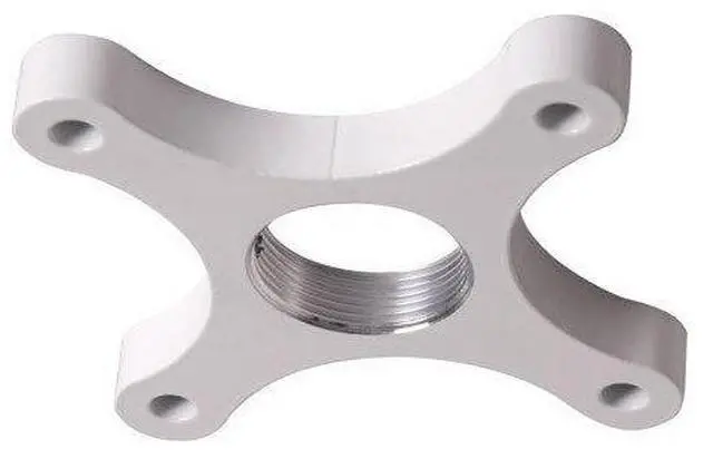 Alt view image 4 of 4 - Chief Home Office Indoor Ceiling Designer Electrical Purpose Projector Mounting Pattern Plate White