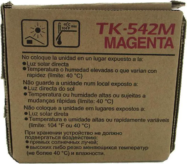 Alt view image 10 of 11 - Kyocera Mita TK-542M Toner Cartridge - Magenta