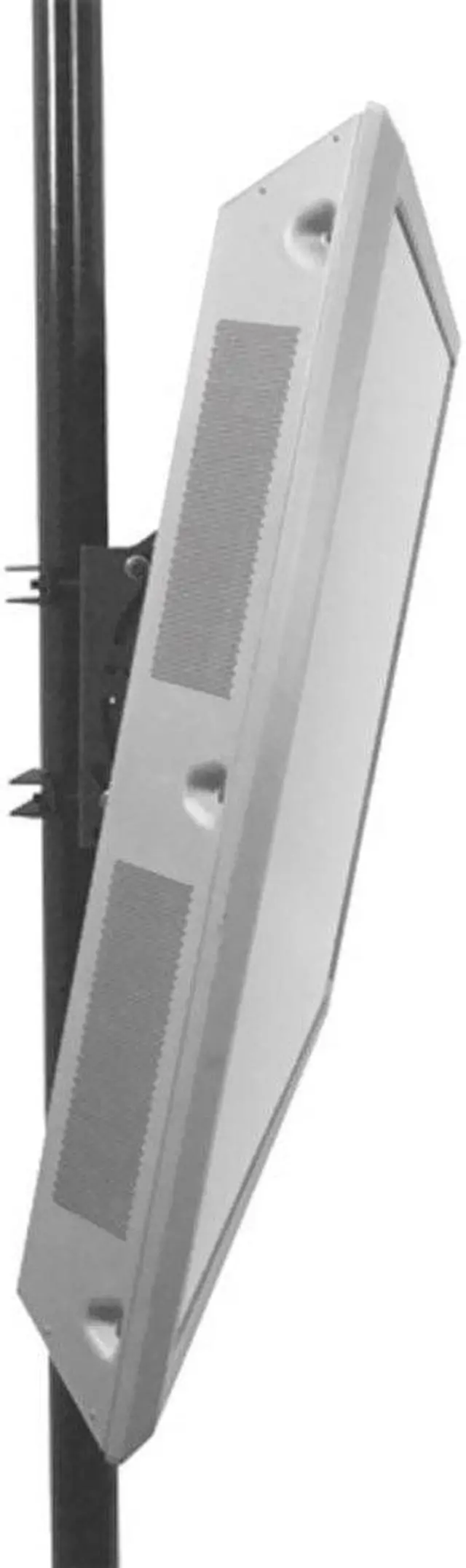 Alt view image 2 of 2 - Chief Large Tilt Pole Monitor Mount - For Displays 42-71" - Black - TPMUB