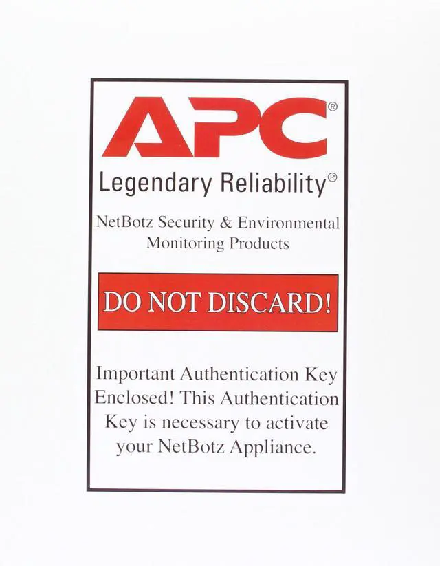 Alt view image 5 of 5 - NBWN0006 APC/AMERICAN POWER CONVERSION NETBOTZ DEVICE MONITR 5NODE PK