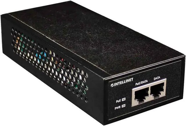 Main image of Intellinet Gigabit High-Power PoE+ Injector, 1 x 30 W, IEEE 802.3at/af Power over Ethernet (PoE+/PoE)