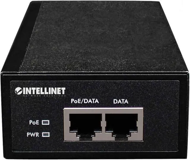 Alt view image 3 of 6 - Intellinet Gigabit High-Power PoE+ Injector, 1 x 30 W, IEEE 802.3at/af Power over Ethernet (PoE+/PoE)