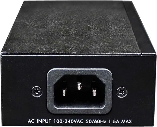 Alt view image 6 of 6 - Intellinet Gigabit High-Power PoE+ Injector, 1 x 30 W, IEEE 802.3at/af Power over Ethernet (PoE+/PoE)