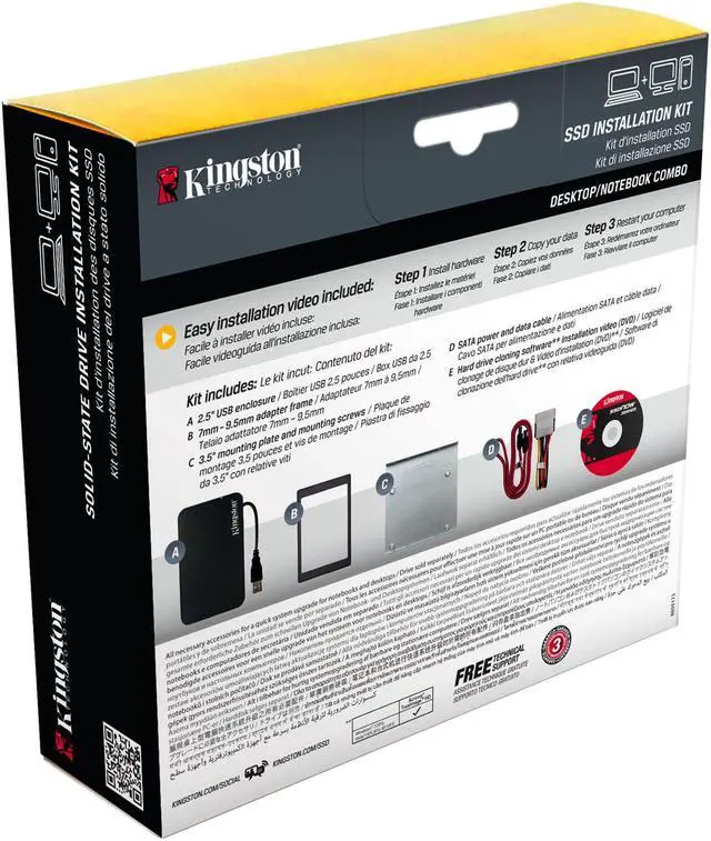 Alt view image 8 of 8 - SSD INSTALLATION KIT