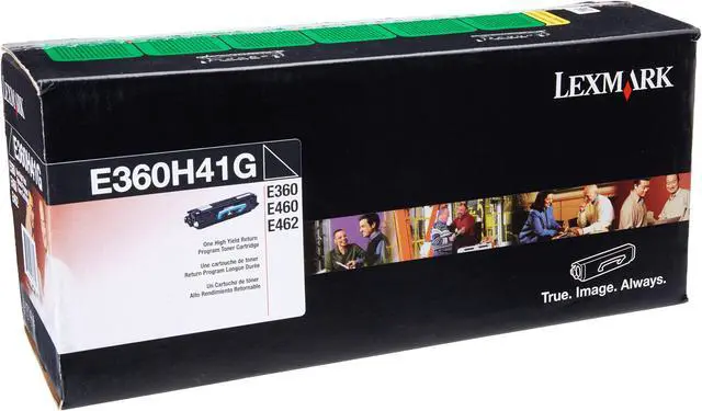Alt view image 12 of 14 - Lexmark E360H41G High Yield Return Program Toner Cartridge - Black