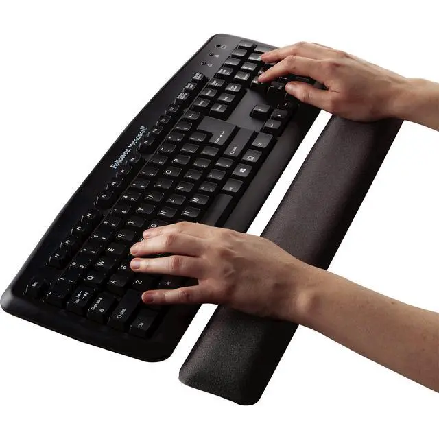 Alt view image 3 of 6 - Gel Keyboard Wrist Rest - Graphite (91737)